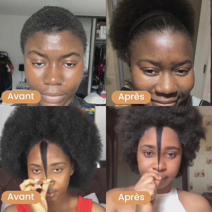 Huile de croissance de cheveux