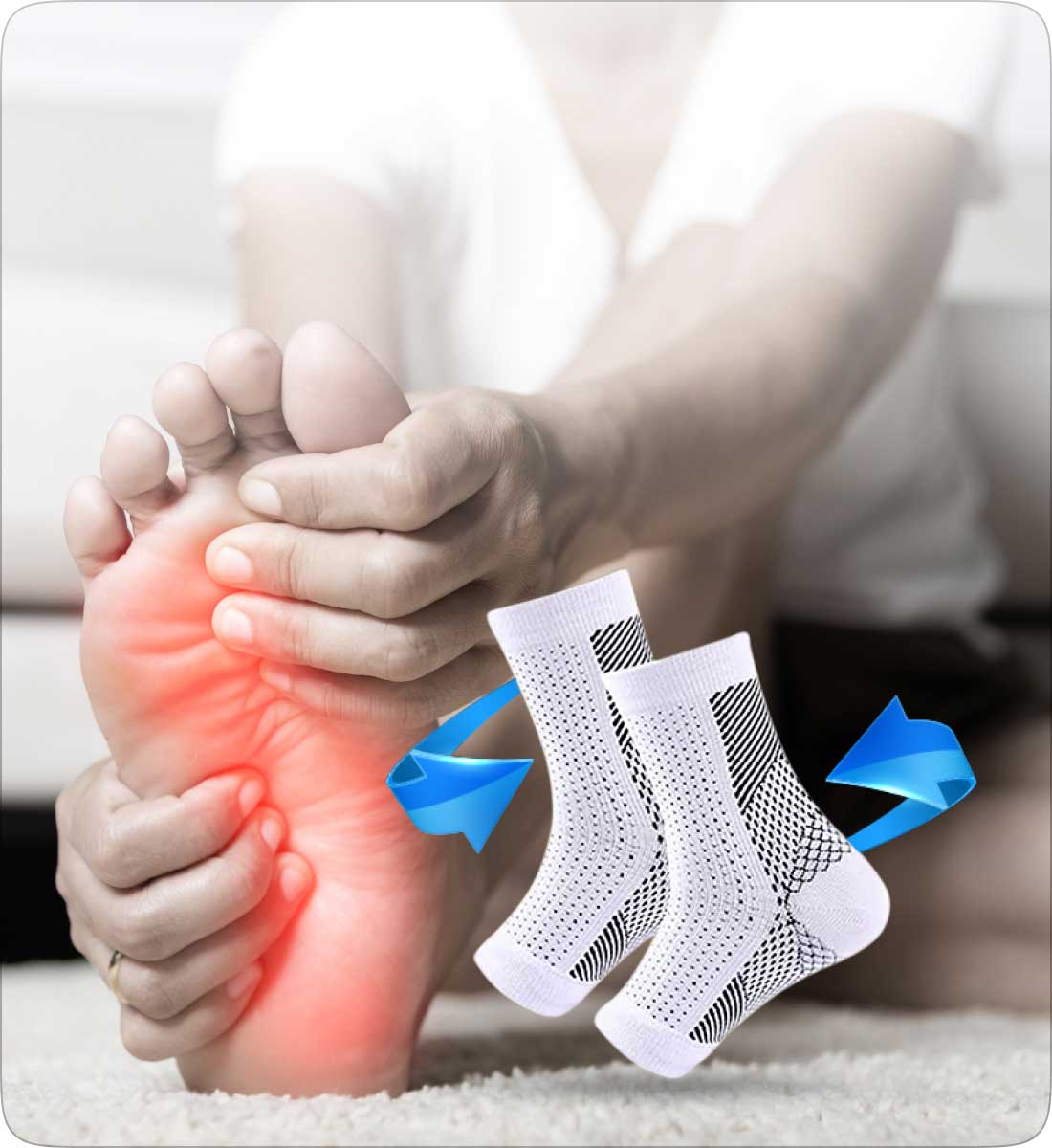 NeuroSocks | Pour une vie plus mobile et sans douleur ( Chaussettes de  compression anti douleurs )